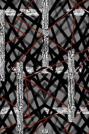 抽象印花华亿平台图片