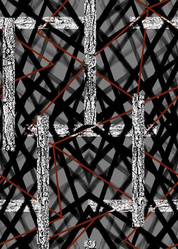 532369-抽象格子坚条肌理纹几何图案