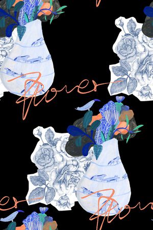 抽象印花华亿平台图片