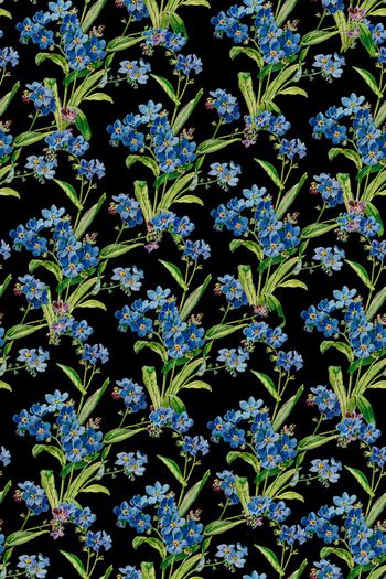 532437-时尚潮流小清新花卉印花