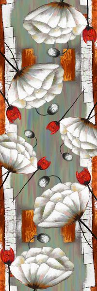 手绘印花华亿平台图片