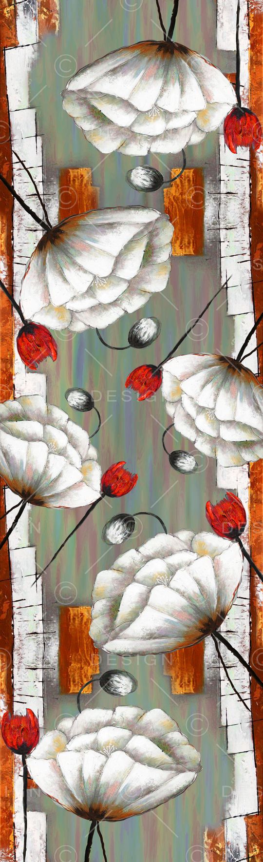 手绘印花华亿平台图片