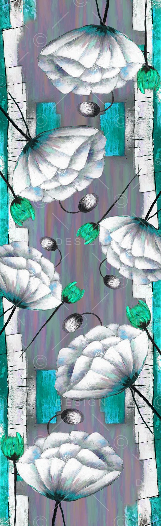 手绘印花华亿平台图片