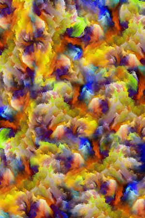 抽象印花华亿平台图片