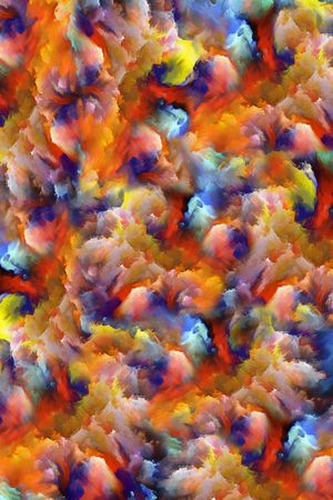 抽象印花华亿平台图片