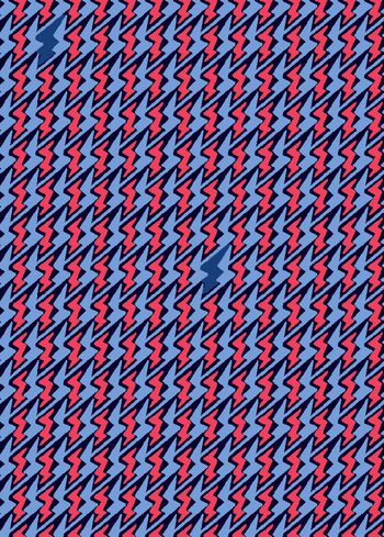 532560-男女通用传统印花几何闪电衬衫印花