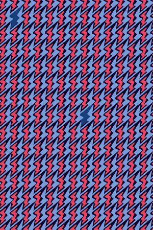 时尚几何印花华亿平台图片