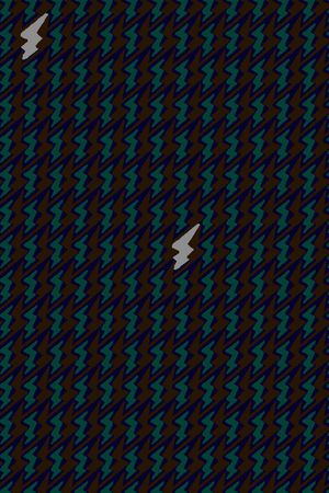 时尚几何印花华亿平台图片