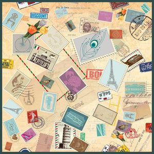 抽象印花华亿平台图片