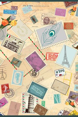 抽象印花华亿平台图片