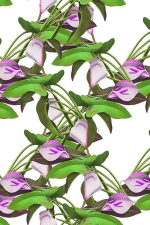 田园风印花华亿平台图片