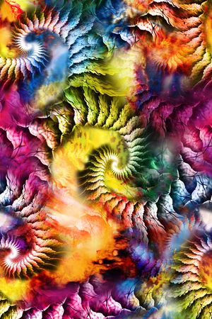 抽象印花华亿平台图片