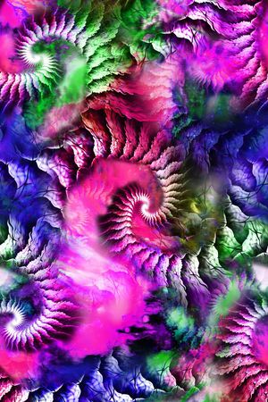 抽象印花华亿平台图片