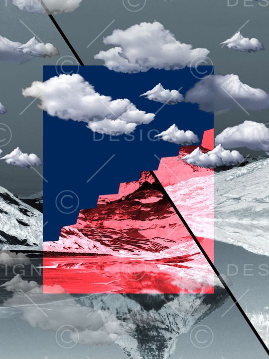 后现代印花华亿平台图片