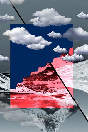 后现代印花华亿平台图片