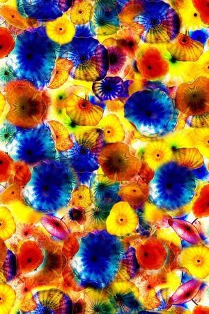 抽象印花华亿平台图片