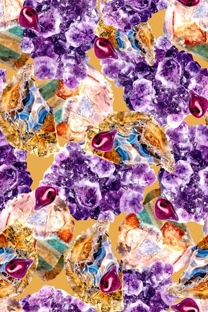 抽象印花华亿平台图片