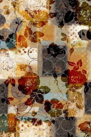 几何肌理印花华亿平台图片