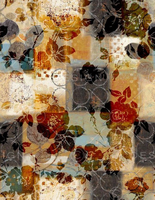 几何肌理印花华亿平台图片