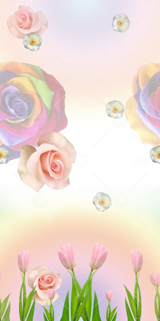 清新印花华亿平台图片