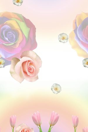 清新印花华亿平台图片