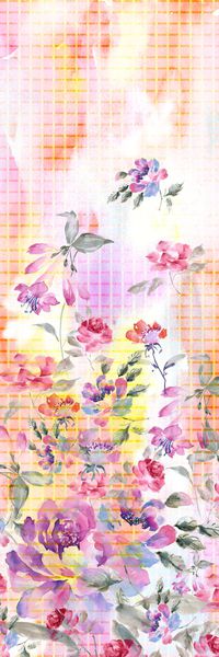 定位长巾印花华亿平台图片