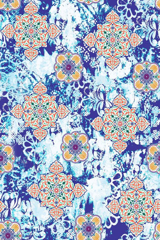 装饰纹印花华亿平台图片