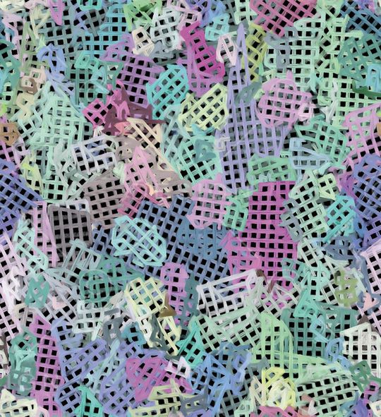 几何印花华亿平台图片