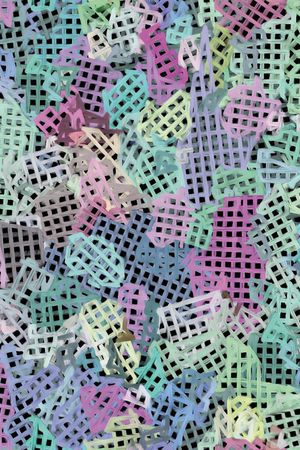 几何印花华亿平台图片