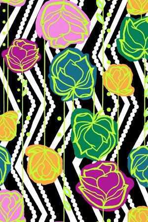 时尚潮流印花华亿平台图片