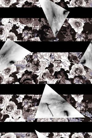 抽象印花华亿平台图片