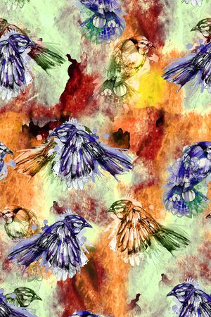 水彩印花华亿平台图片