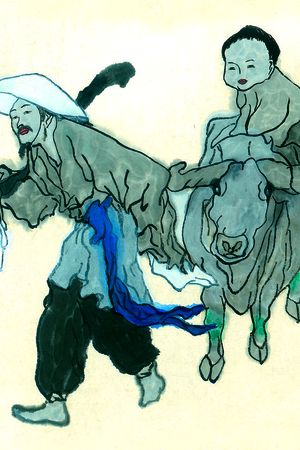 中国风印花华亿平台图片