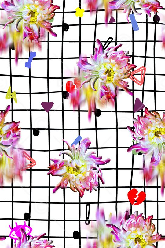 爱心印花华亿平台图片