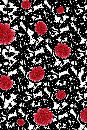 波点纹理印花华亿平台图片