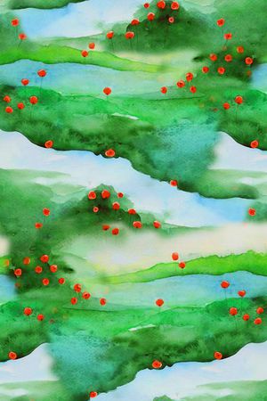 中国风印花华亿平台图片