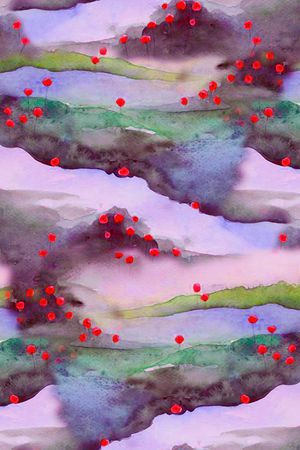 中国风印花华亿平台图片