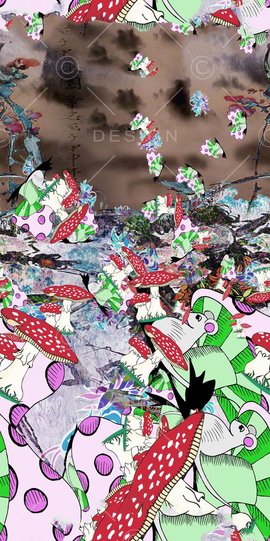 定位花印花华亿平台图片