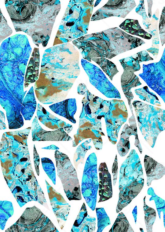 石头纹印花华亿平台图片