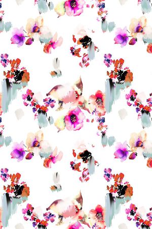 古典 浪漫 抽象 女性化印花华亿平台图片