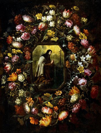 油画花卉印花华亿平台图片