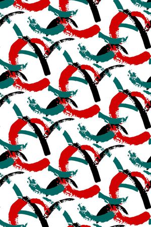 抽象印花华亿平台图片