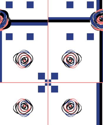 格子印花华亿平台图片