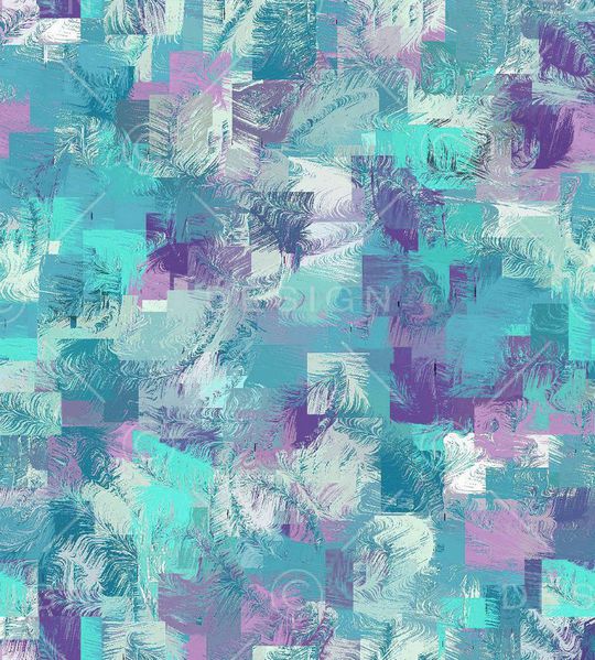 羽毛印花华亿平台图片