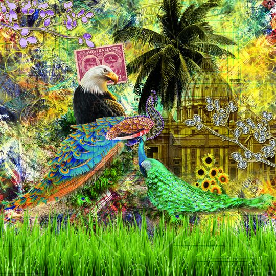 欧美印花华亿平台图片