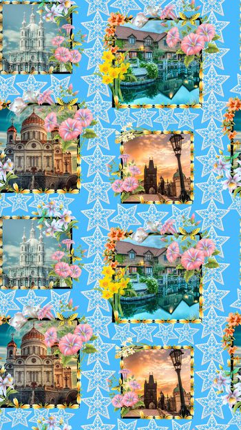 533820-田园风手绘花卉梦想都市-密语系列