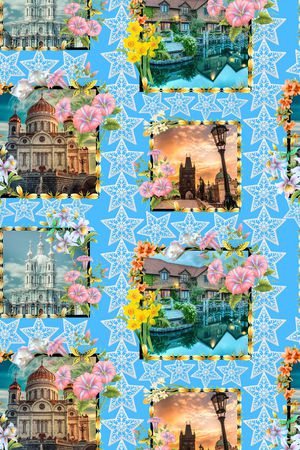 欧美流行时尚印花华亿平台图片