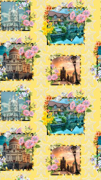 533821-田园风手绘花卉梦想都市-密语系列