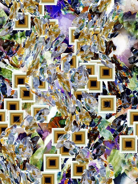 时尚大气印花华亿平台图片