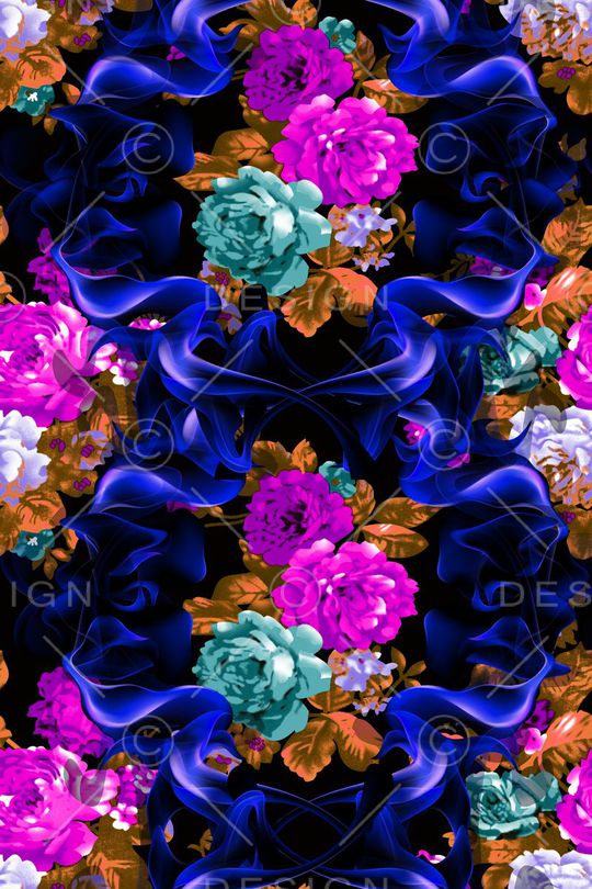 抽象印花华亿平台图片